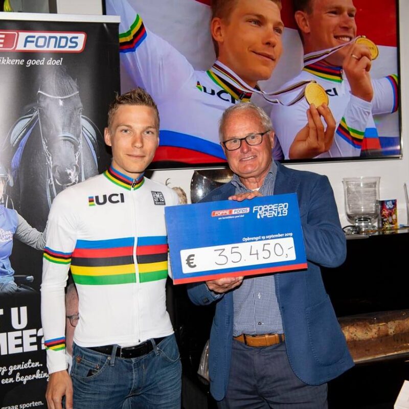 Tristan Bangma en Foppe de Haan op Foppe Open, Foppe Fonds, 2019